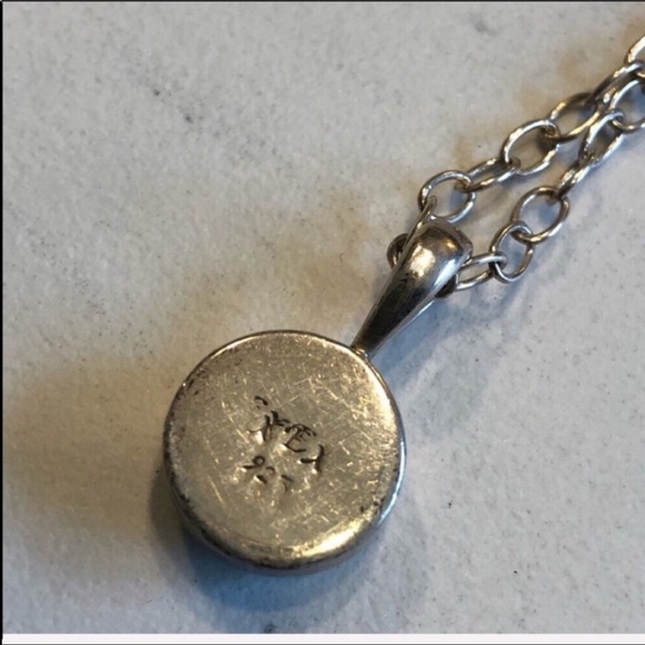 EXEX-925 Silver & Pink Druzy VTG Pendant Boho Statement Necklace - Picture 4 of 6